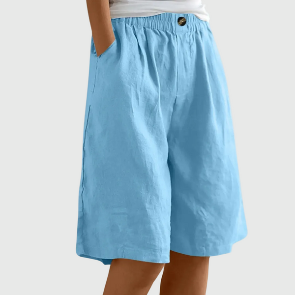 DELACROIX | Weite Shorts mit Elastischem Bund Marie
