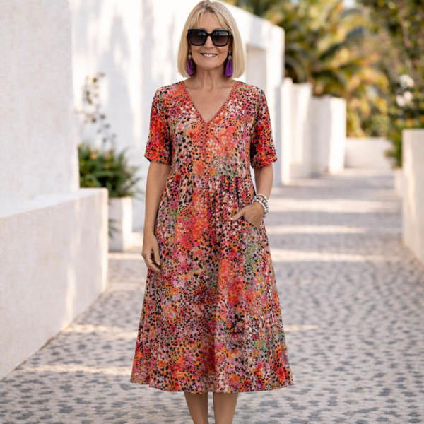 Joan | Midi Kleid