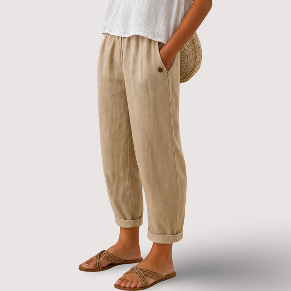 Maja | Luftige Leinenhose