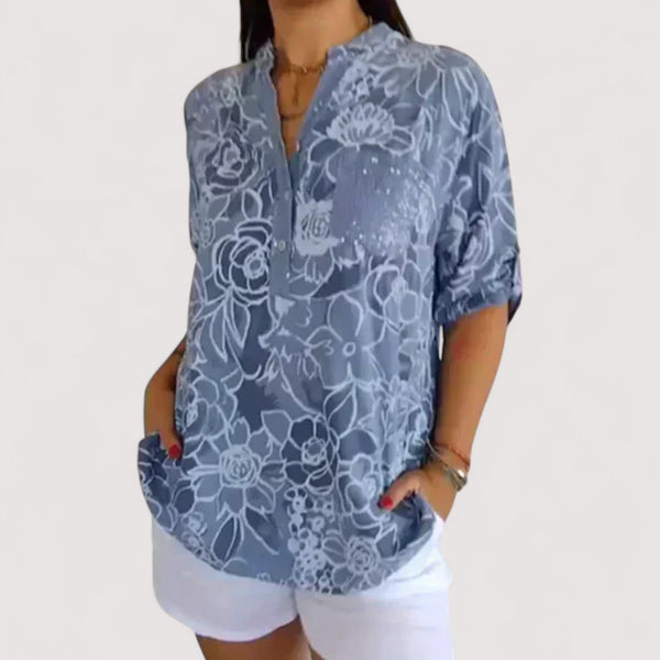 Tumascha™ | Bluse mit Blumenmuster